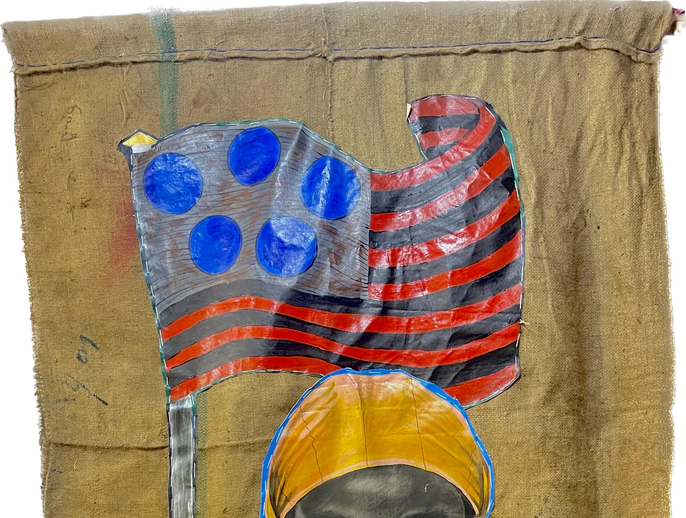 Lost Years 2 - 21st Century, Contemporary, Figurative, Restoration, Mixed Media - Realist Mixed Media Art by Paul Ayihawu