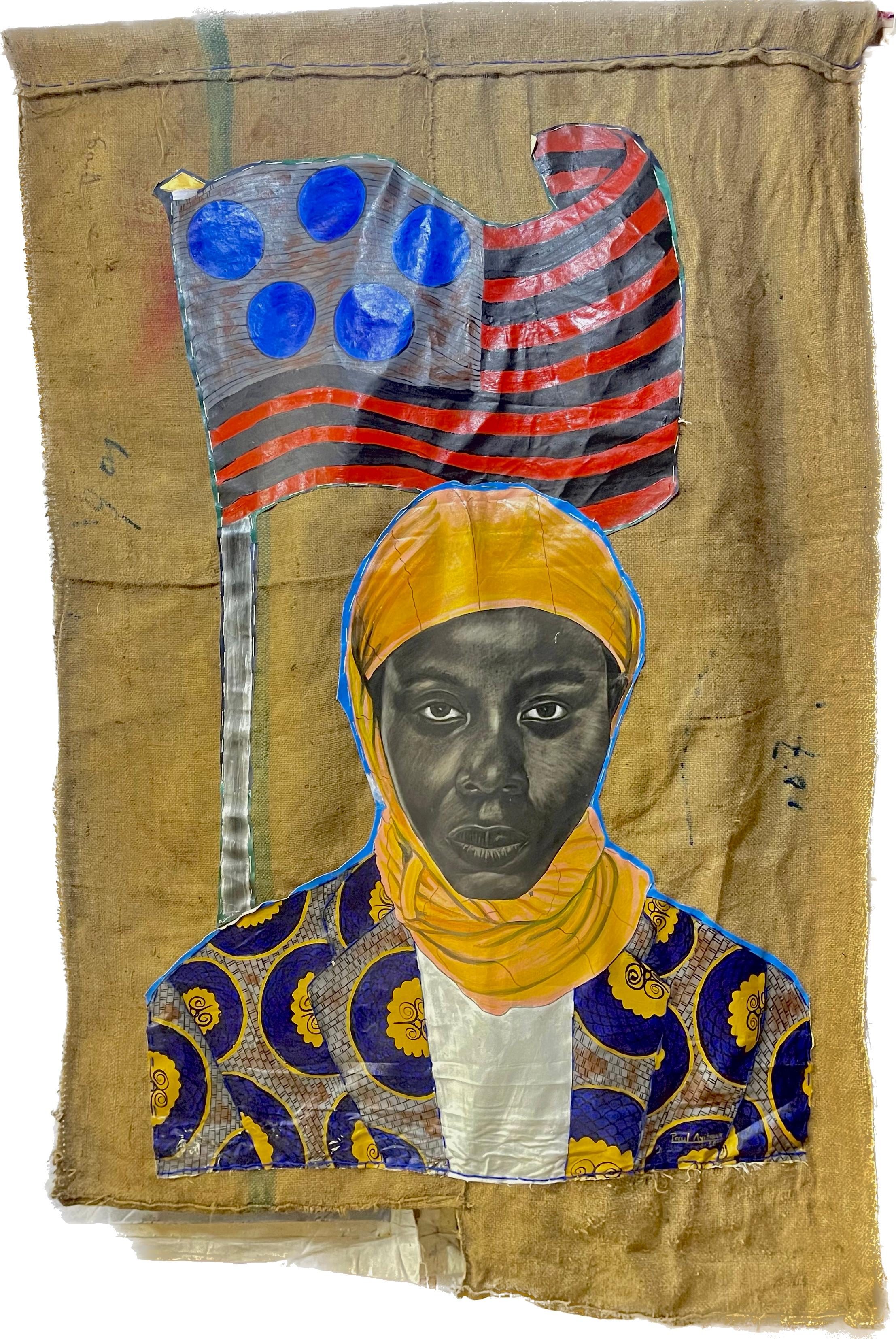 Lost Years 2 - 21st Century, Contemporary, Figurative, Restoration, Mixed Media - Mixed Media Art by Paul Ayihawu