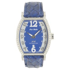 Paul Baldin Edelstahl Pave Diamant Automatico