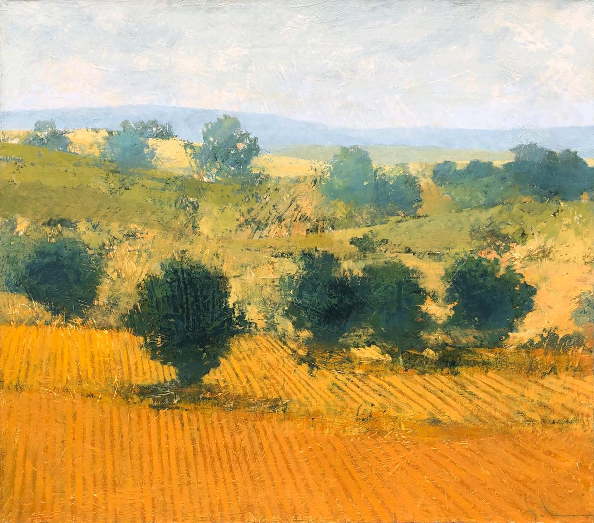 Valley in Summer - Painting by Paul Balmer