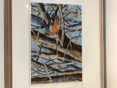 Paul Bartlett, Pinson, Art vif, Art rural, Art du paysage, Art du collage