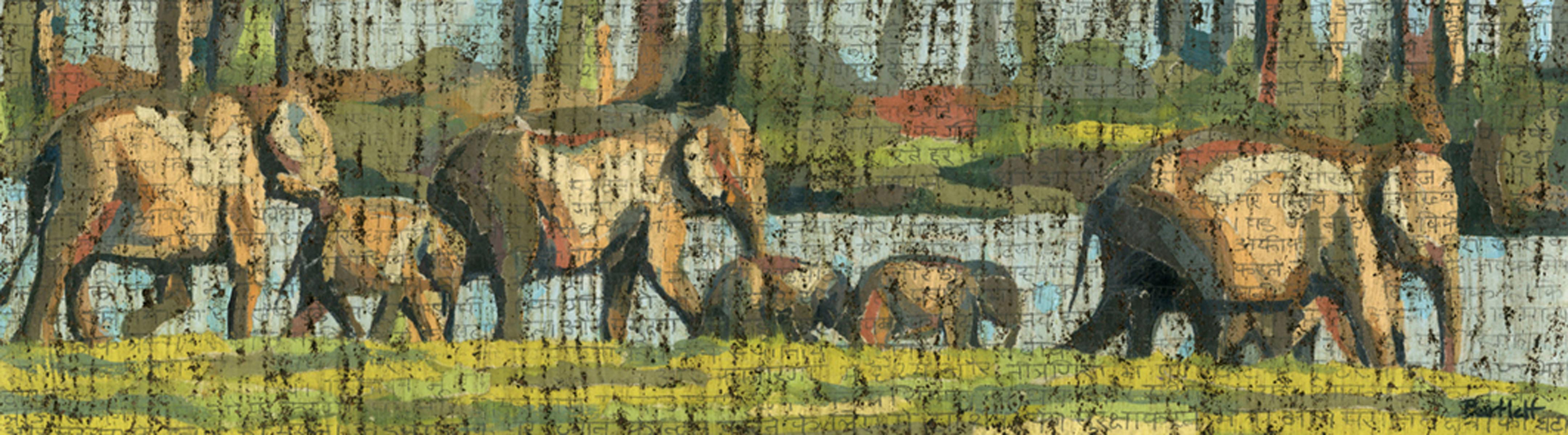 Airavat, Paul Bartlett, impression giclée, art éléphant, œuvre d'art safari, art africain