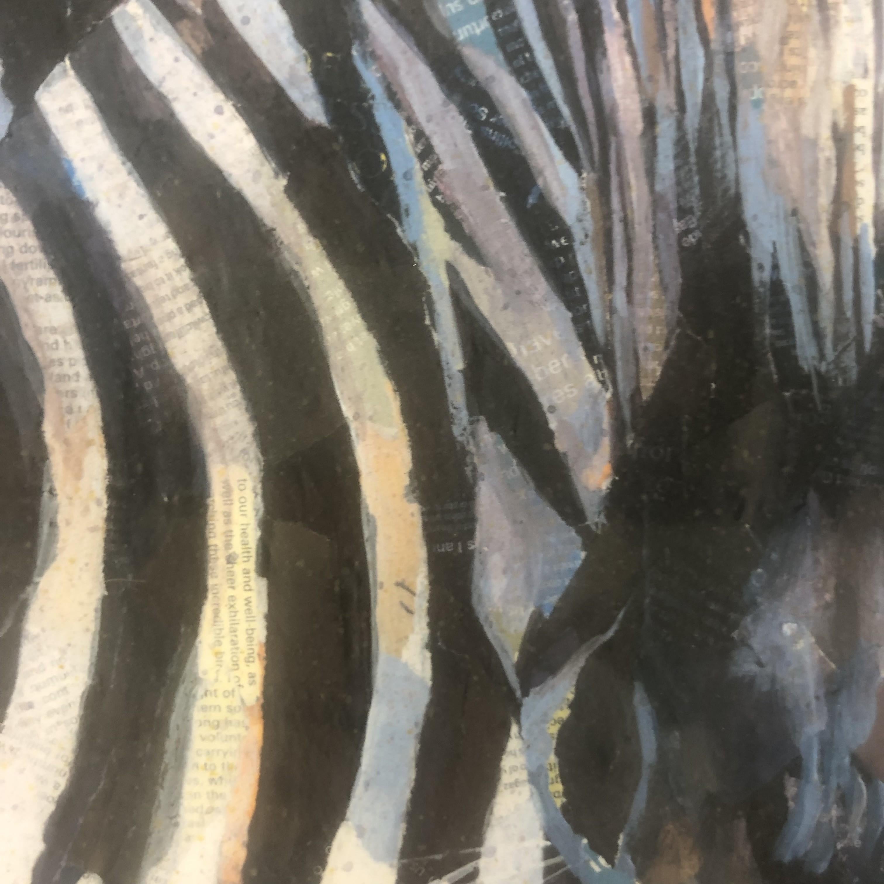 Merging Lines, Limited edition print, Animal print, Zebra, Wild life  For Sale 5
