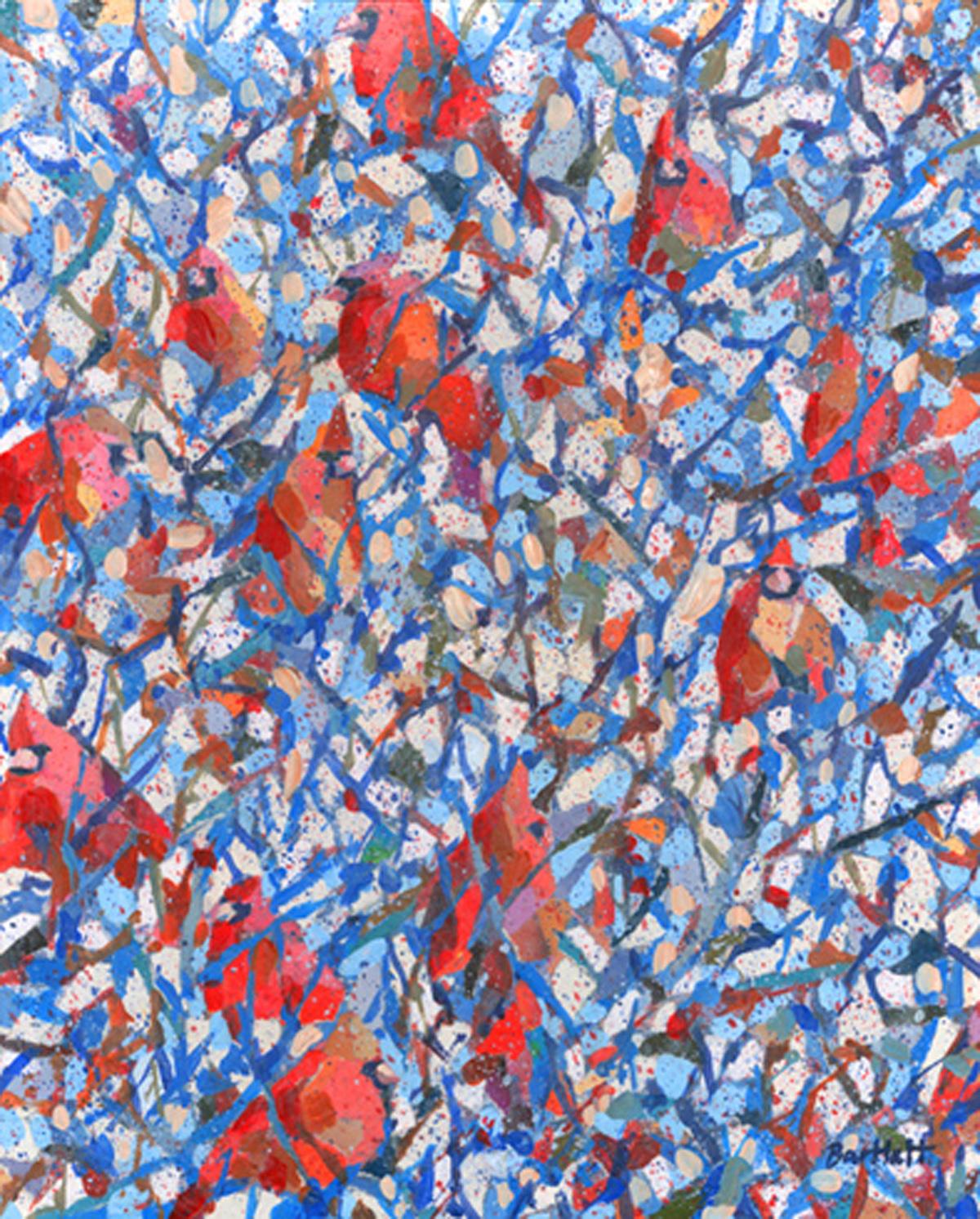 Animal Print di Paul Bartlett - Il Conclave Papale DI PAUL BARTLETT, Stampa Animale, Arte degli Uccelli