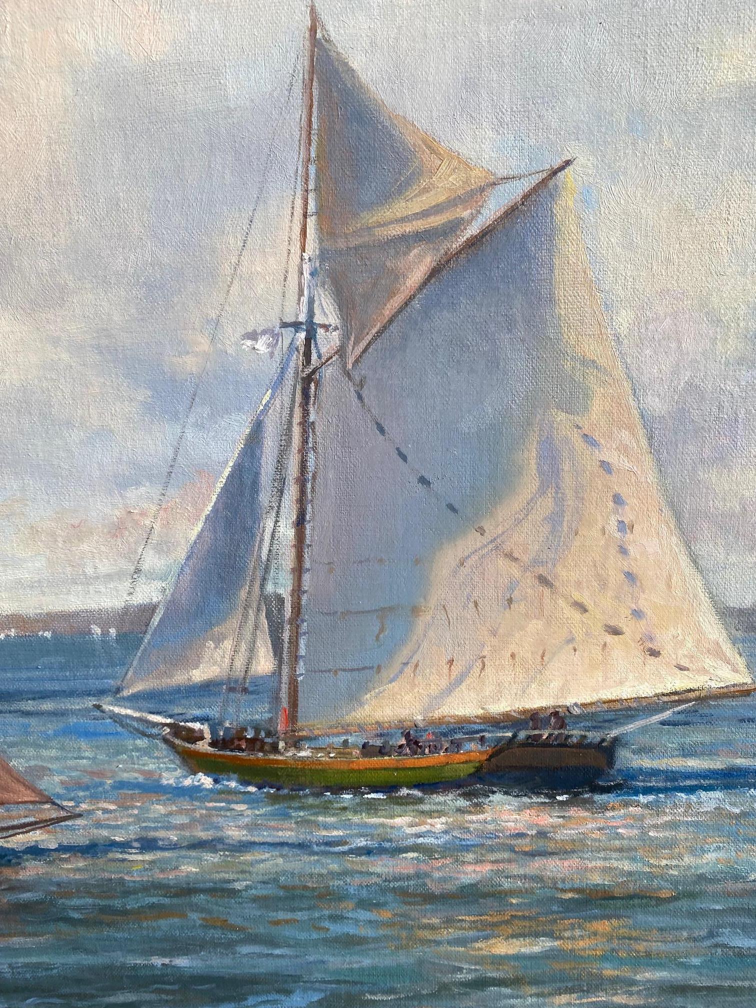 Hai voglia di capitanare una goletta con un equipaggio completo di amici che renderanno l'impresa emozionante, ma apparentemente semplice.  Arrivi in anticipo rispetto all'orario previsto e sorridi quando senti il calore di  la brezza, osserva il