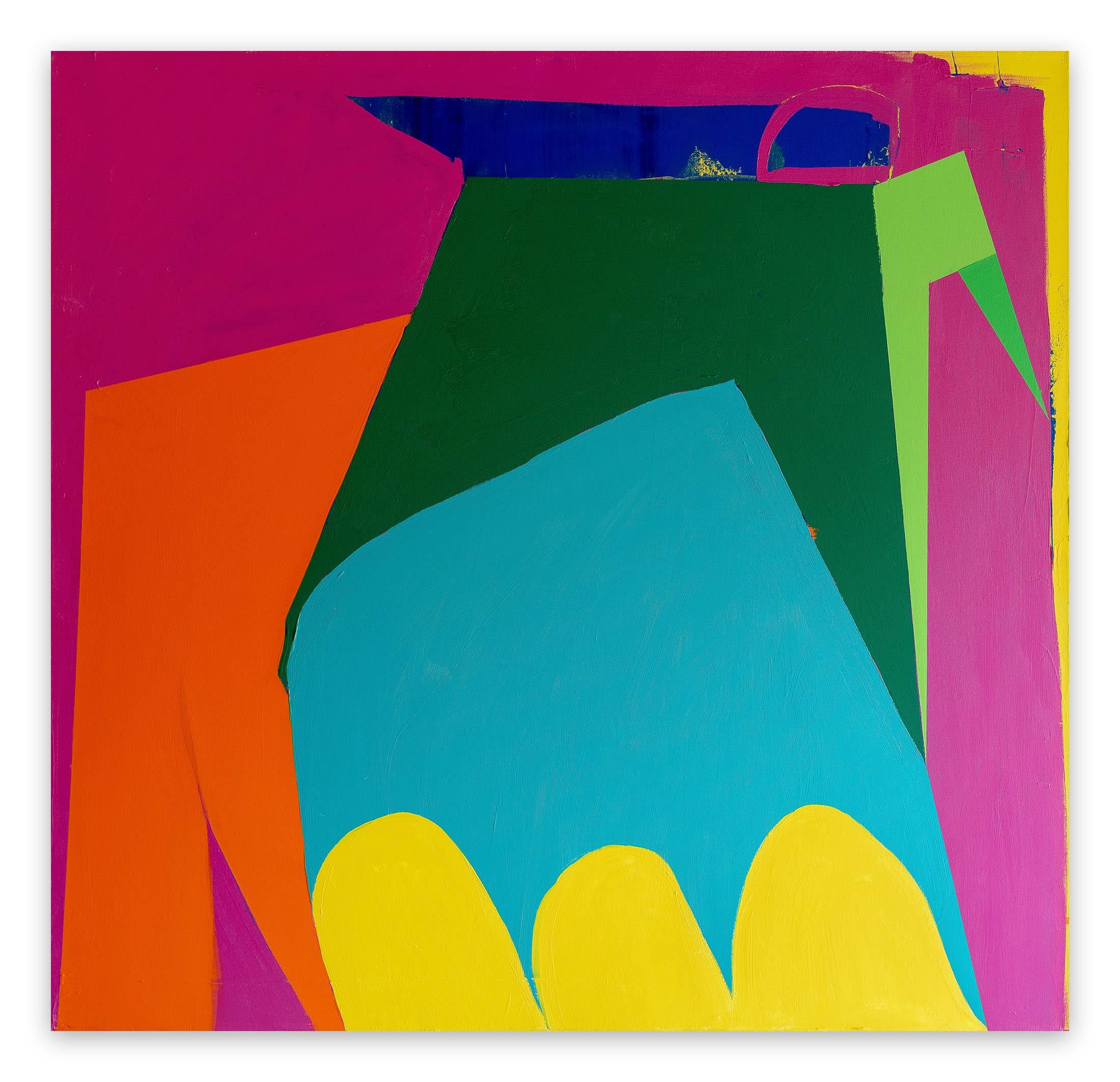 Paul Behnke Abstract Painting - Devil Bat