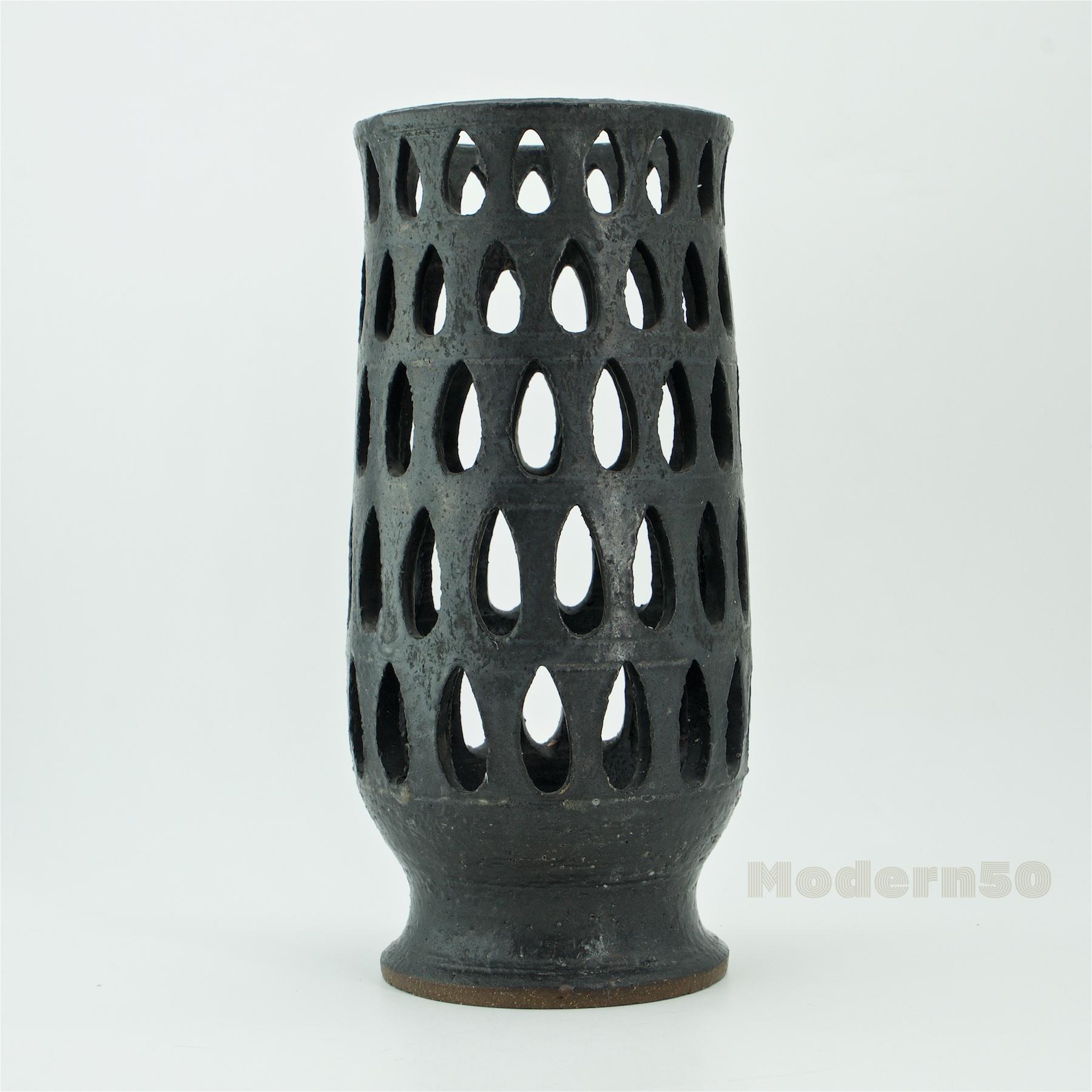 perforated vase
