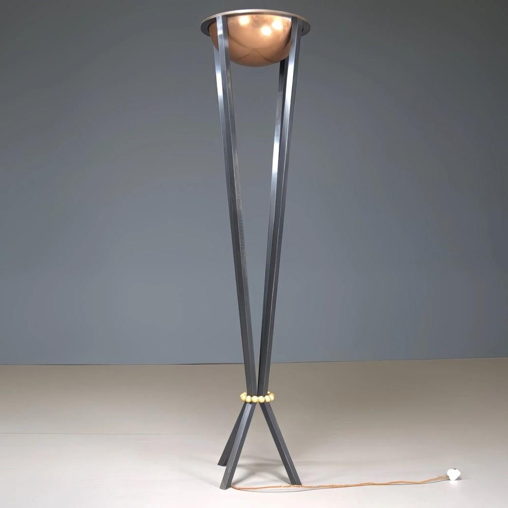 Moderne Paul Belvoir Lampes de sol en vente