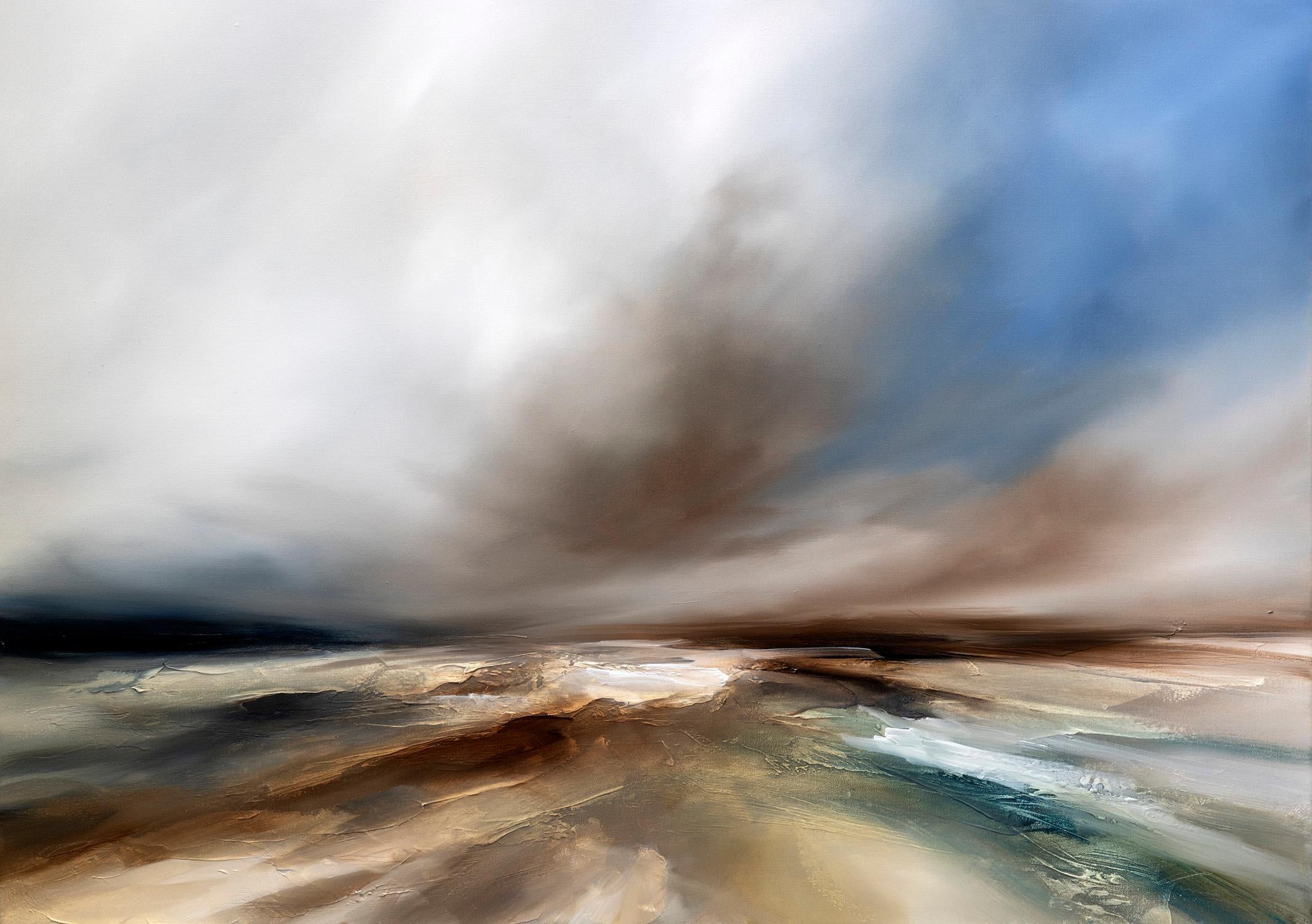Paul Bennett Landscape Painting - Sleeping Seas