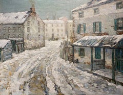 Paisaje de invierno del condado de Bucks