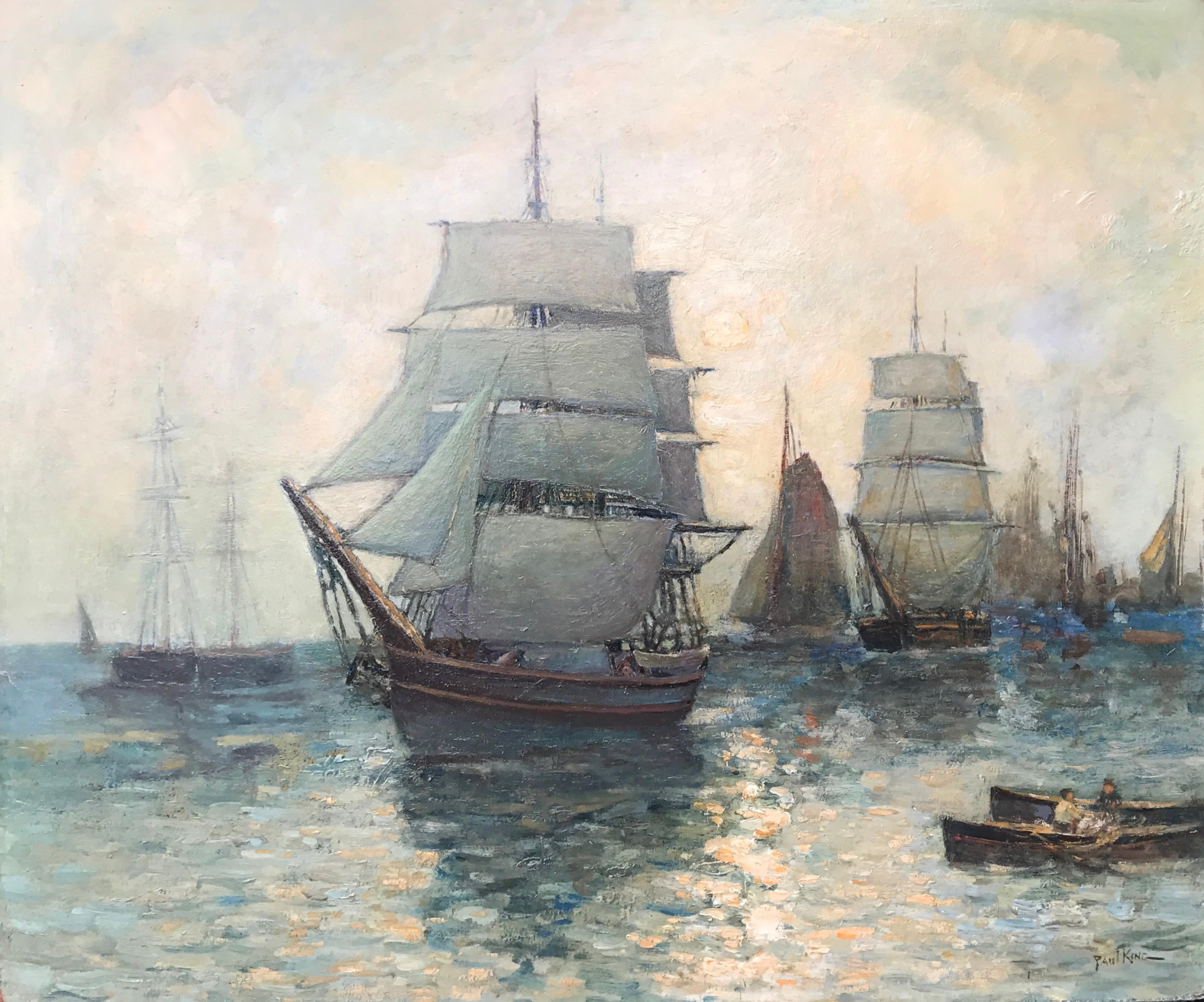 Tall Ships in the Harbor