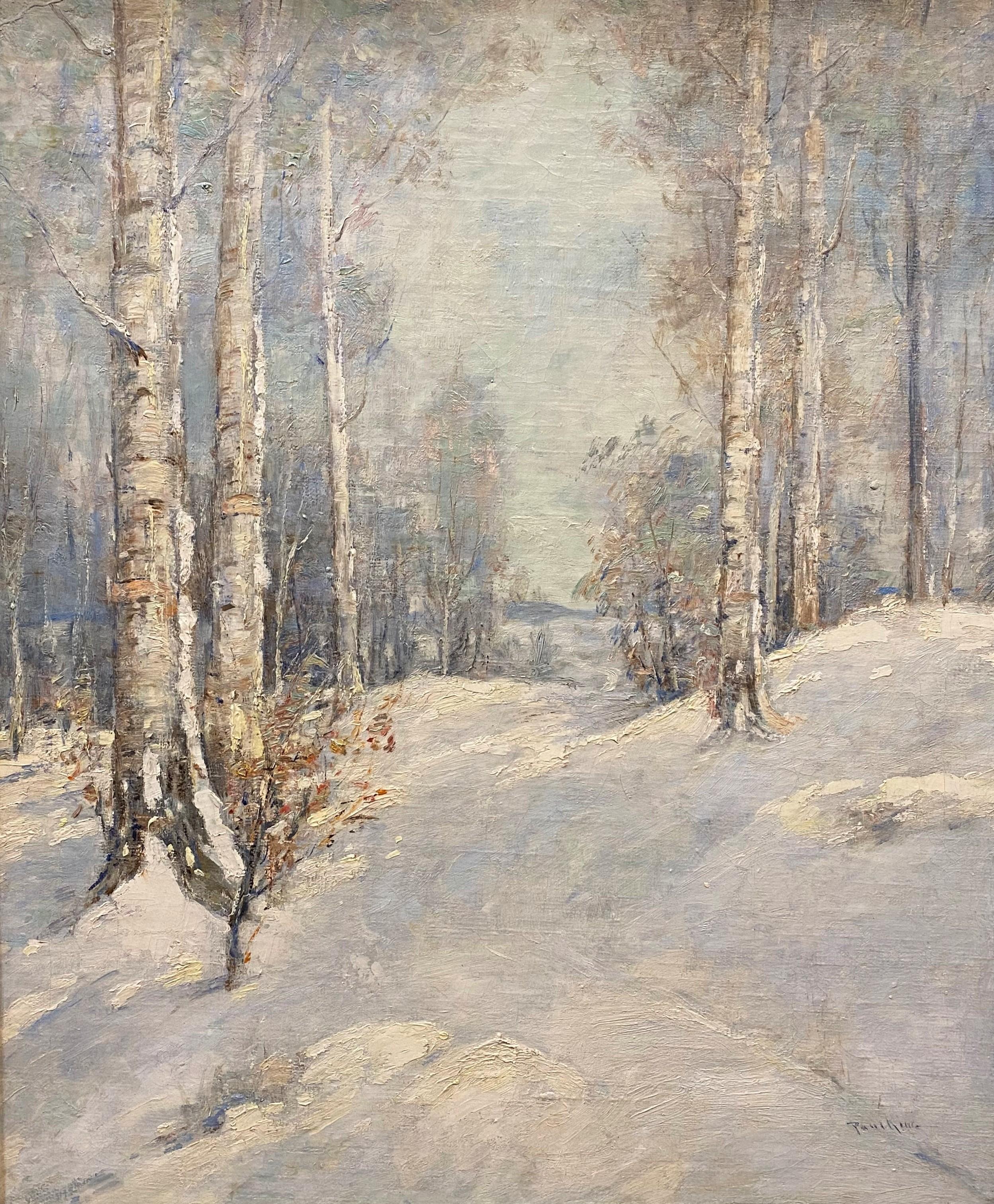 Winter Sunshine - Painting by Paul Bernard King
