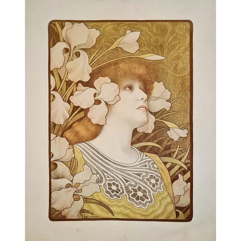Paul Berthon - Sarah Bernhardt La Princesse Lointaine 