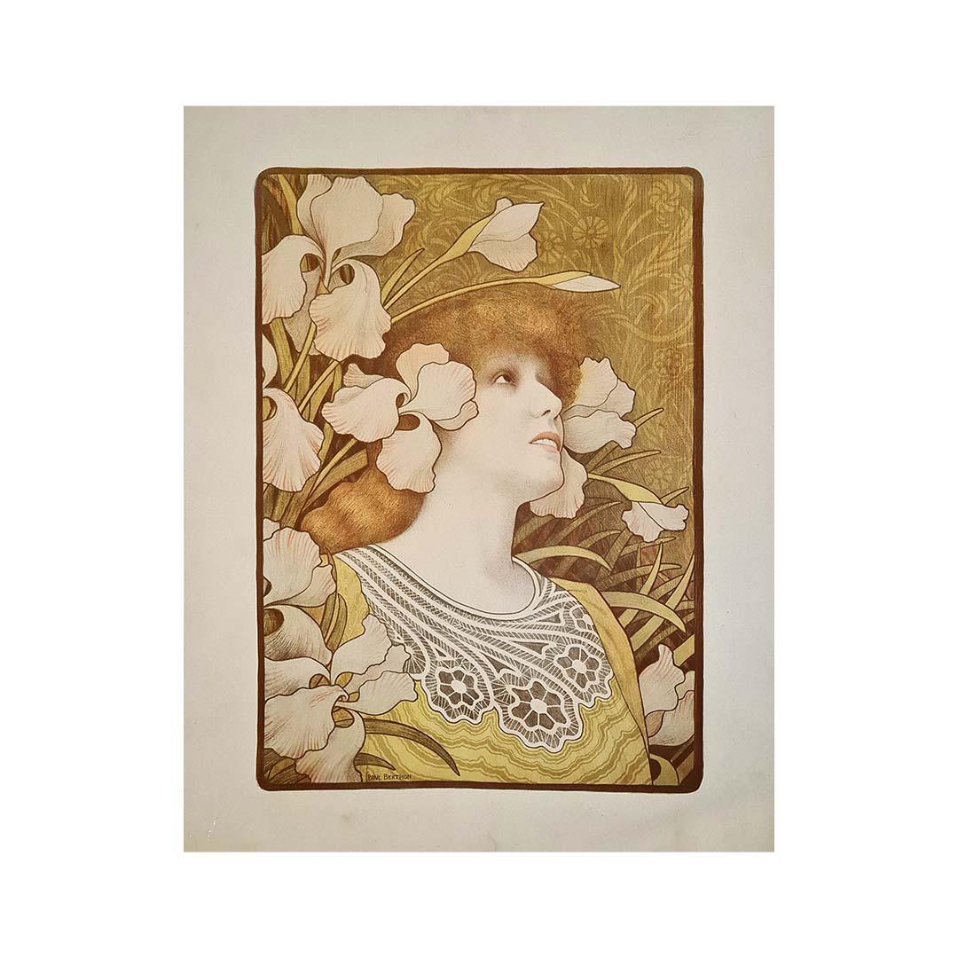Paul Berthon - Sarah Bernhardt La Princesse Lointaine