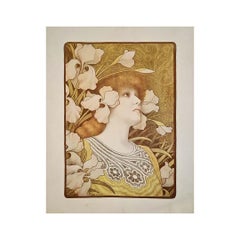 Paul Berthon - Sarah Bernhardt La Princesse Lointaine " The Faraway Princess "