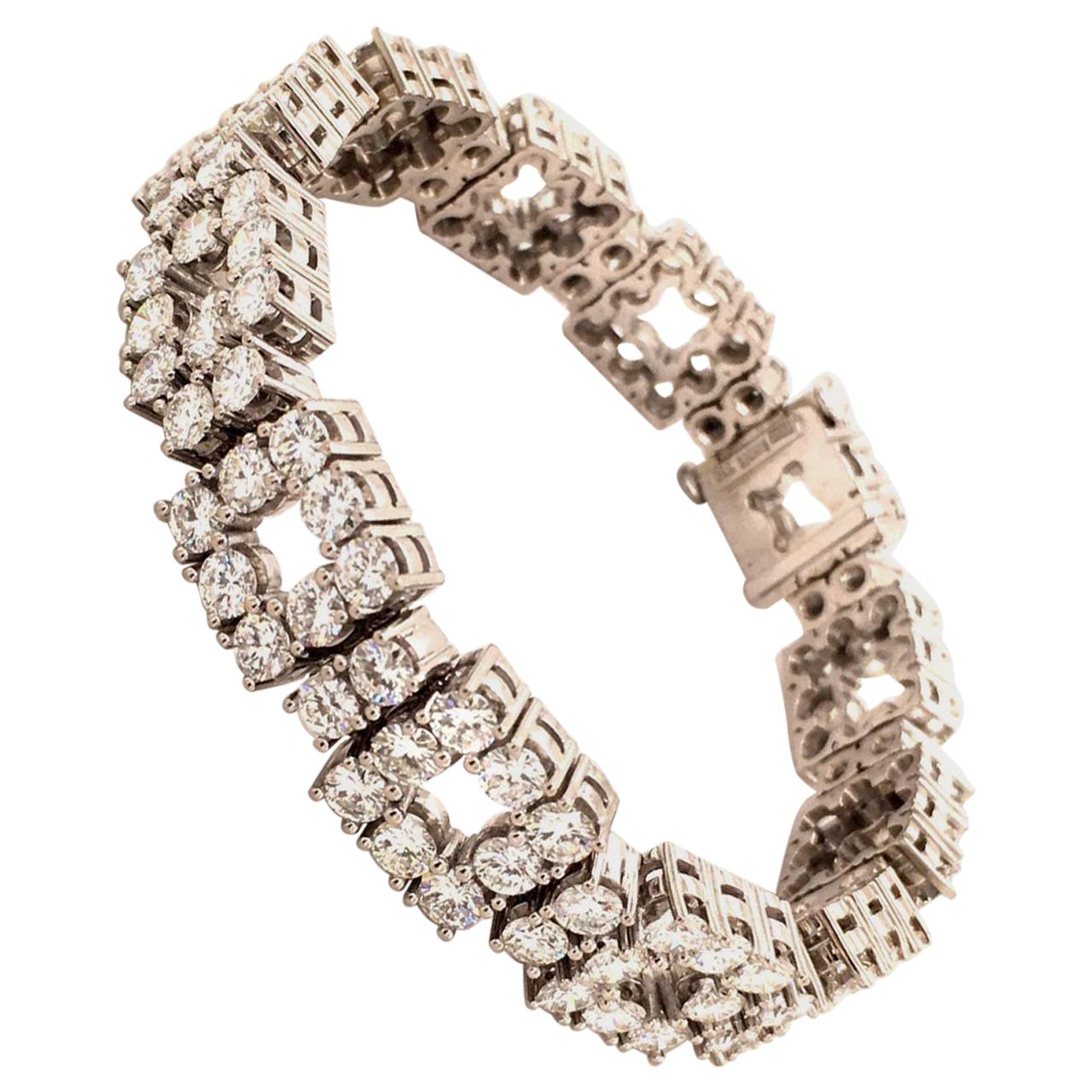 Paul Binder Diamond Bracelet in Whitegold 750