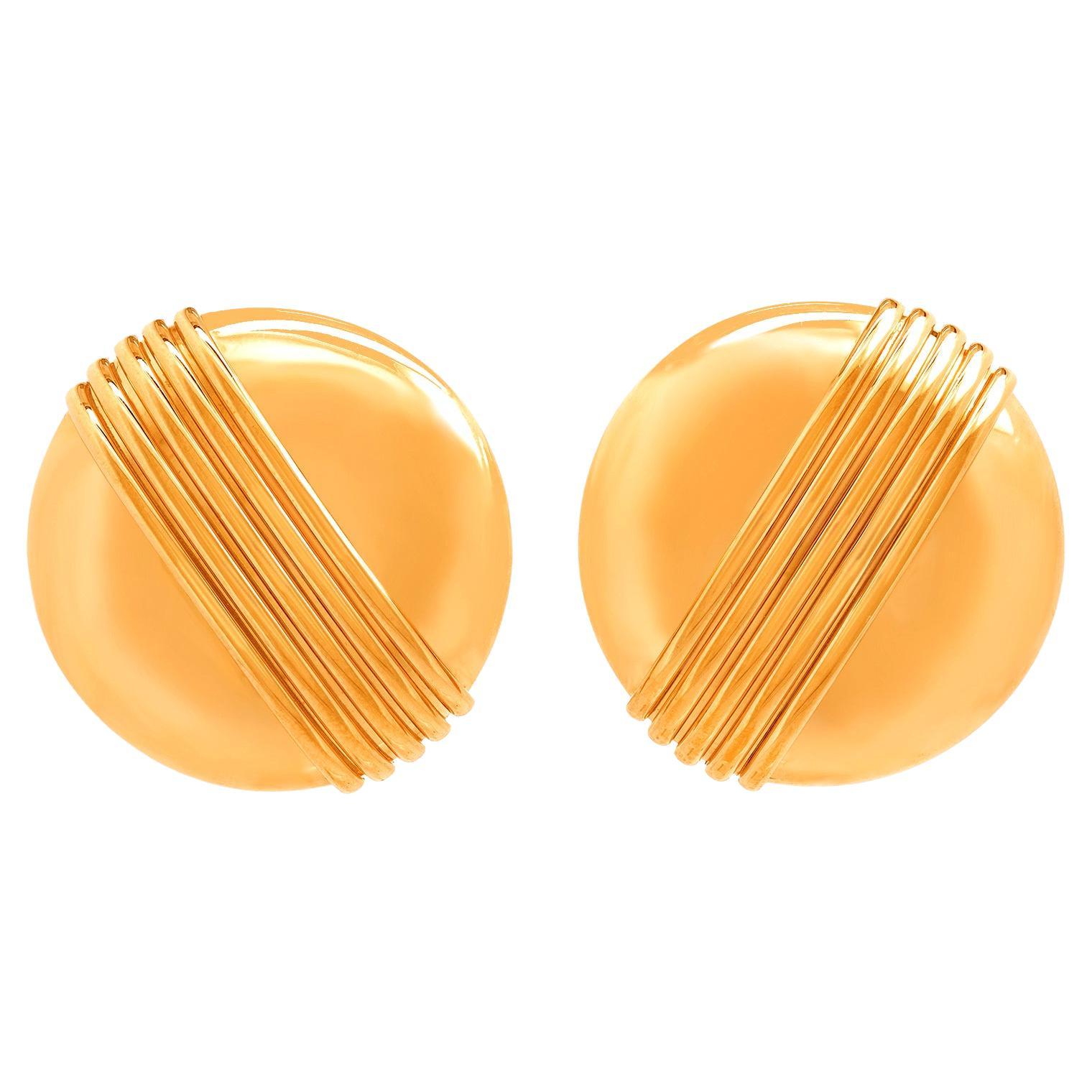 Paul Binder Gold Earrings