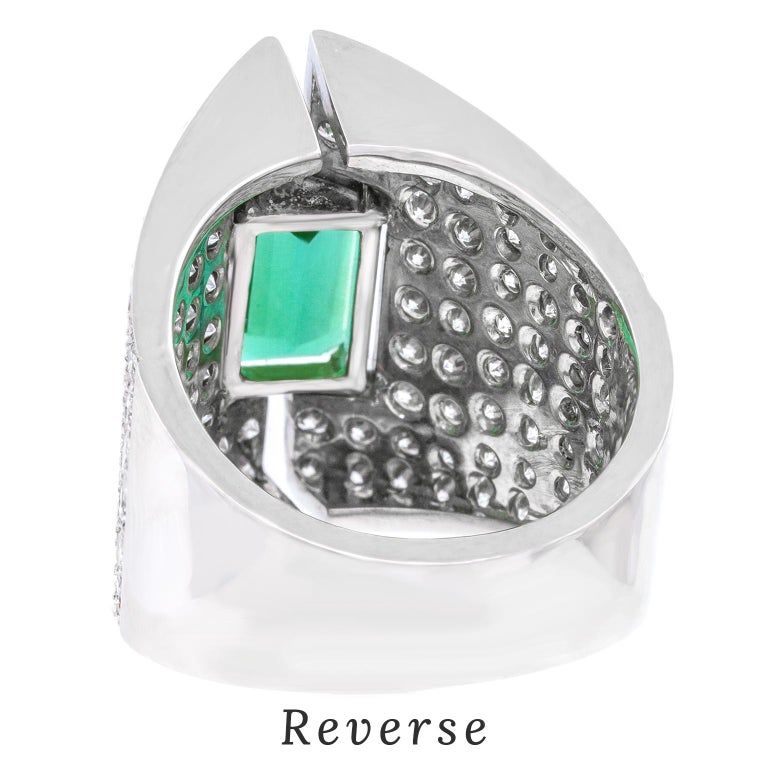 Paul Binder HyperModern Sixties Cocktail Ring For Sale at 1stDibs