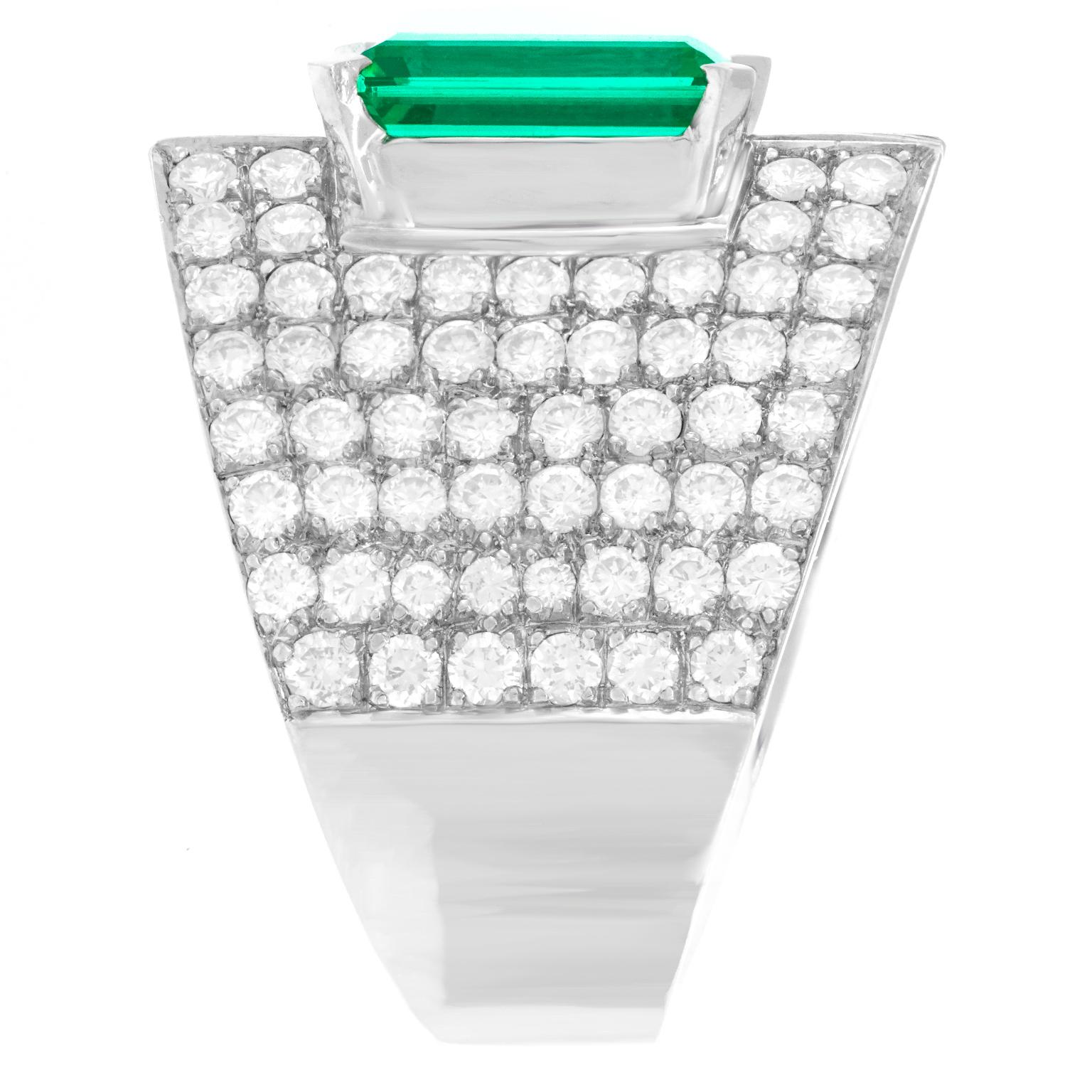 Paul Binder Hyper-Modern Sixties Cocktail Ring For Sale 1