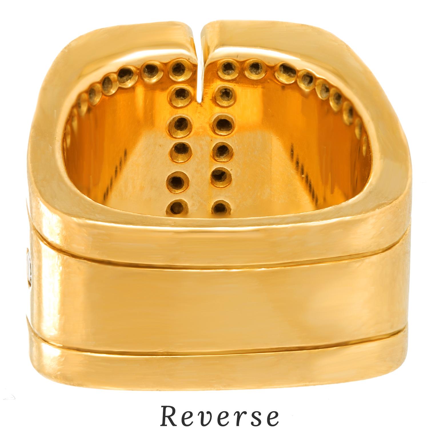 Paul Binder Sixties Swiss Modern Ring For Sale 3