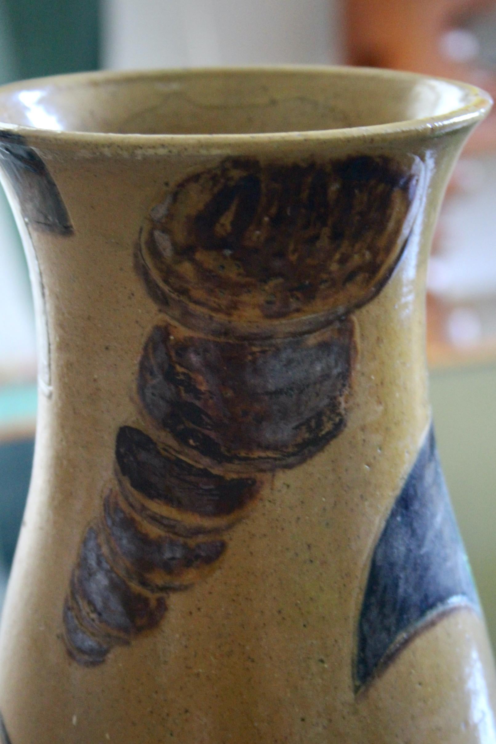 Paul Bonifas attributed art deco ceramic vase For Sale 1