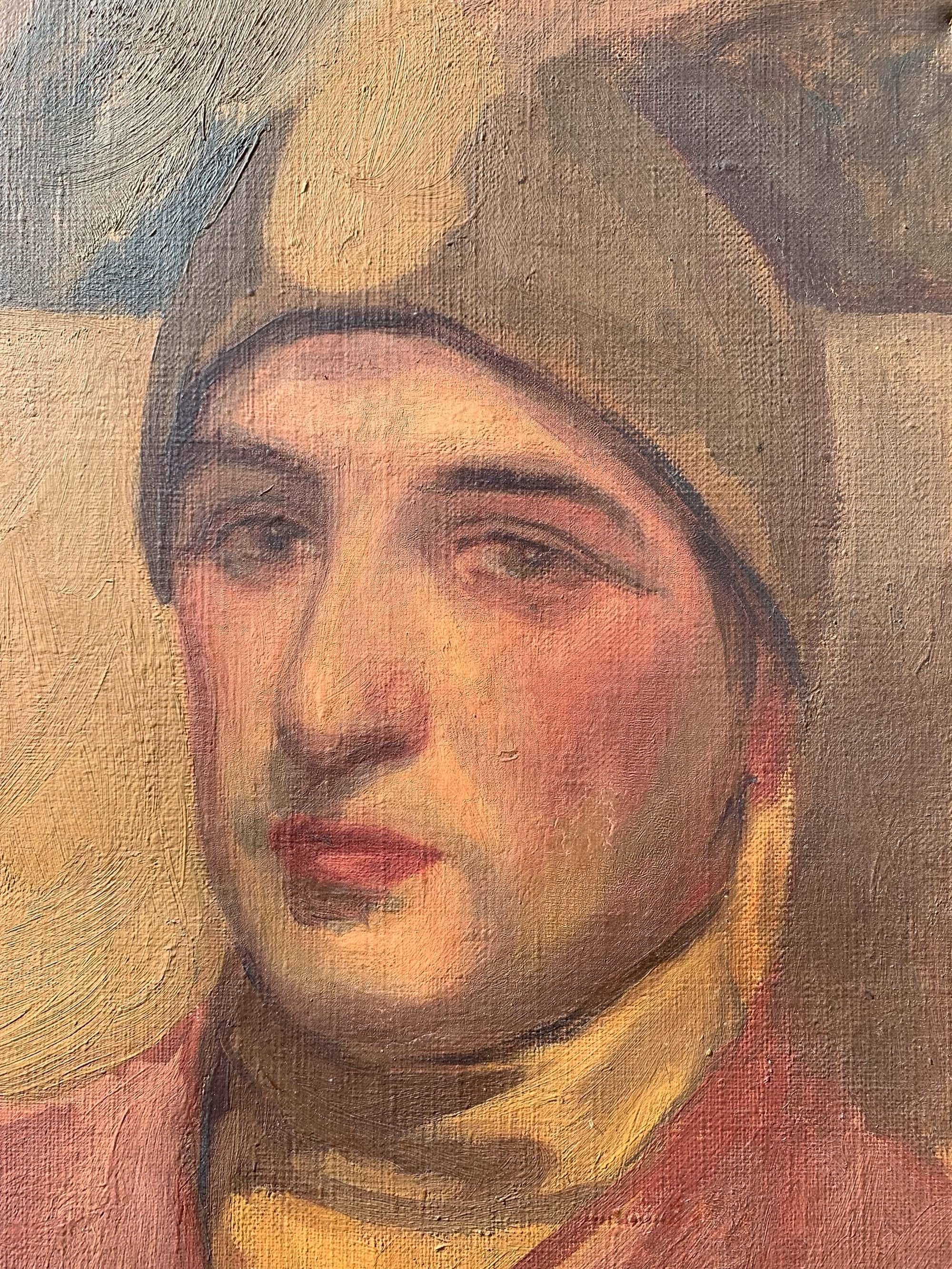 Paul Bornet. Ritratto di attore o ballerino in costume orientale, 1917. in vendita 2