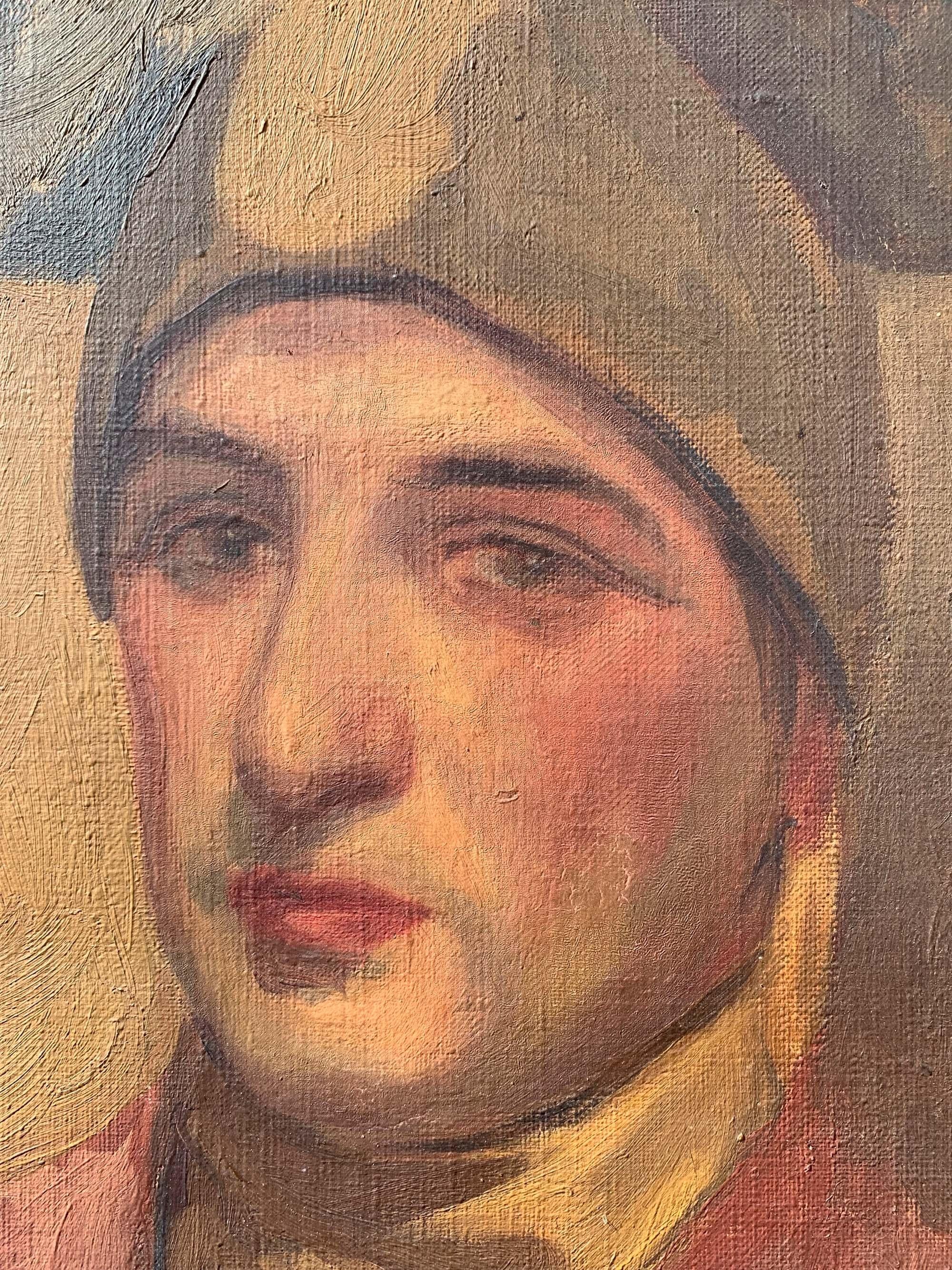 Paul Bornet. Ritratto di attore o ballerino in costume orientale, 1917. in vendita 5