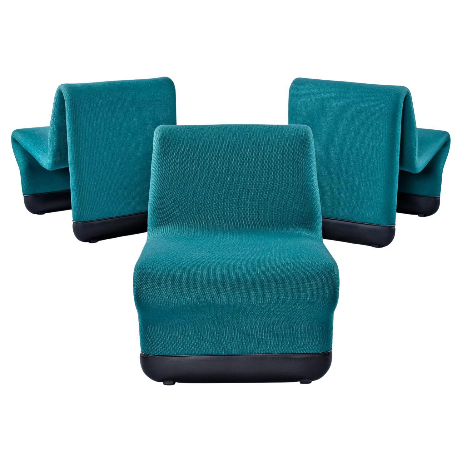 Post-Modern Paul Boulva for Artopex Star Trek TNG Ten Forward Modular Sofa Lounge Chair Set