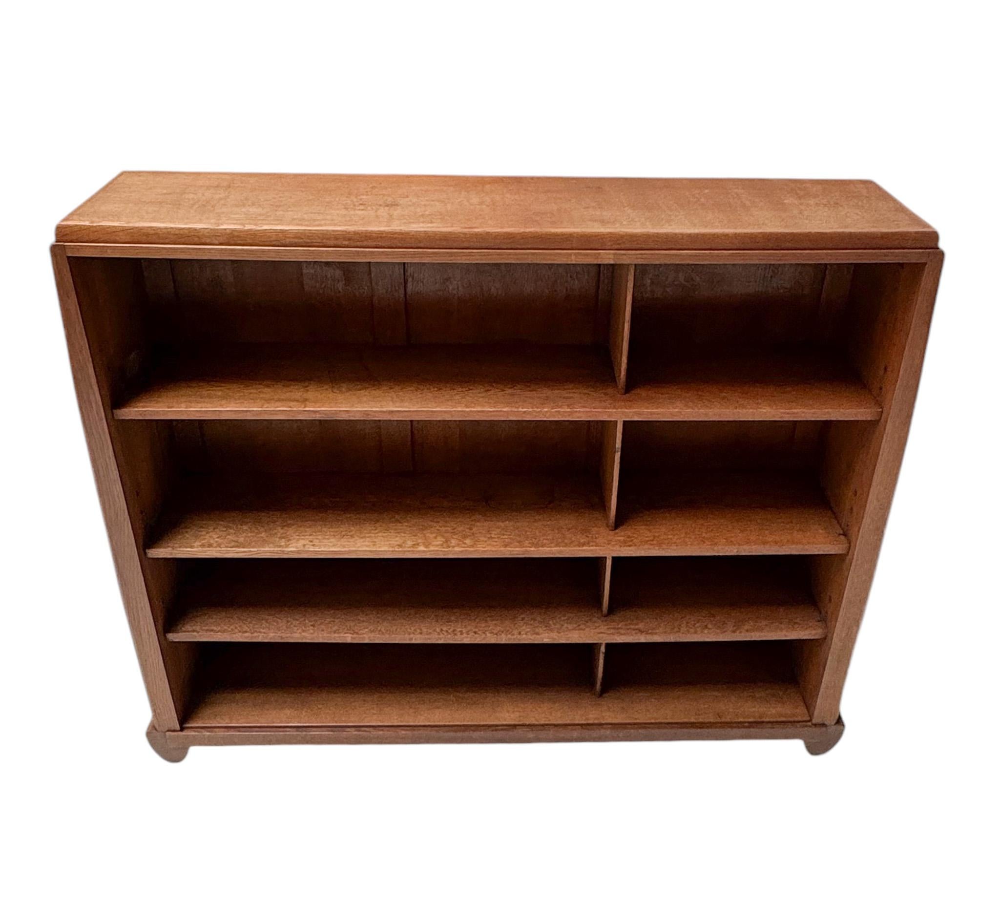 Early 20th Century Paul Bromberg Art Deco Amsterdamse School Open Bookcase for Pander, 1920s