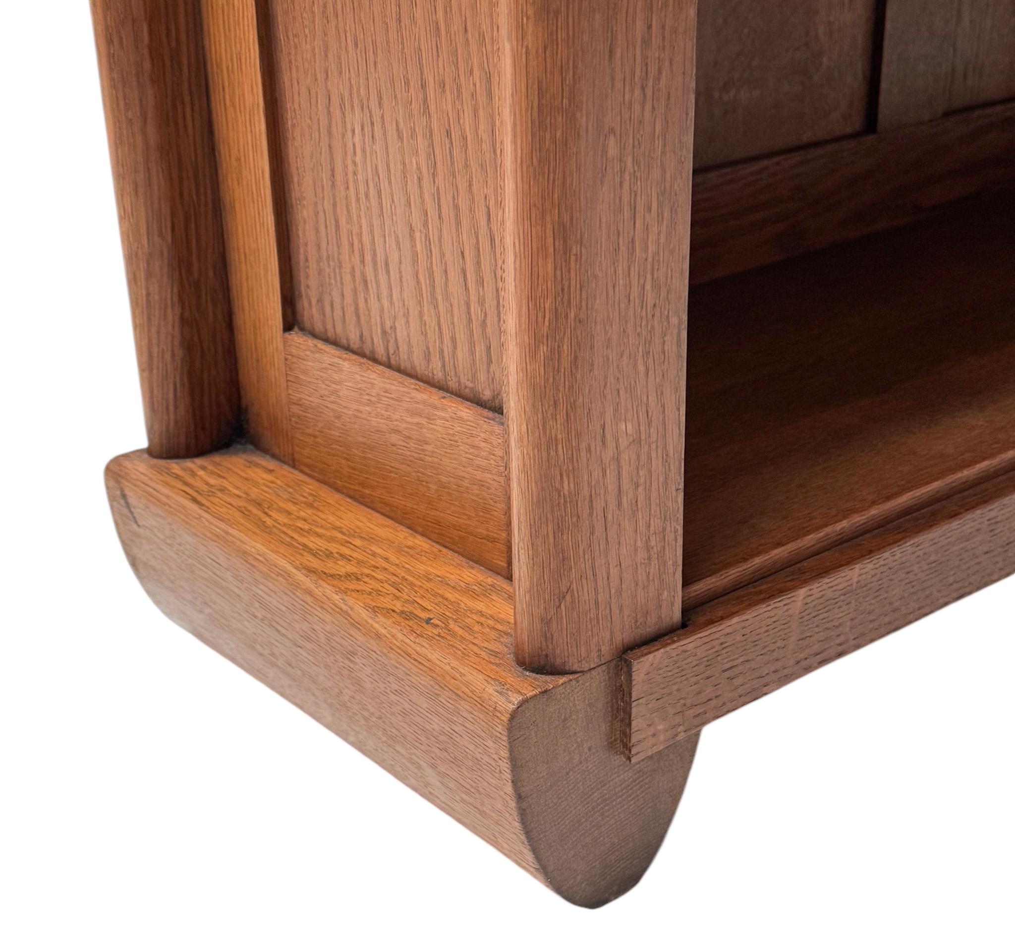 Paul Bromberg Art Deco Amsterdamse School Open Bookcase for Pander, 1920s 3