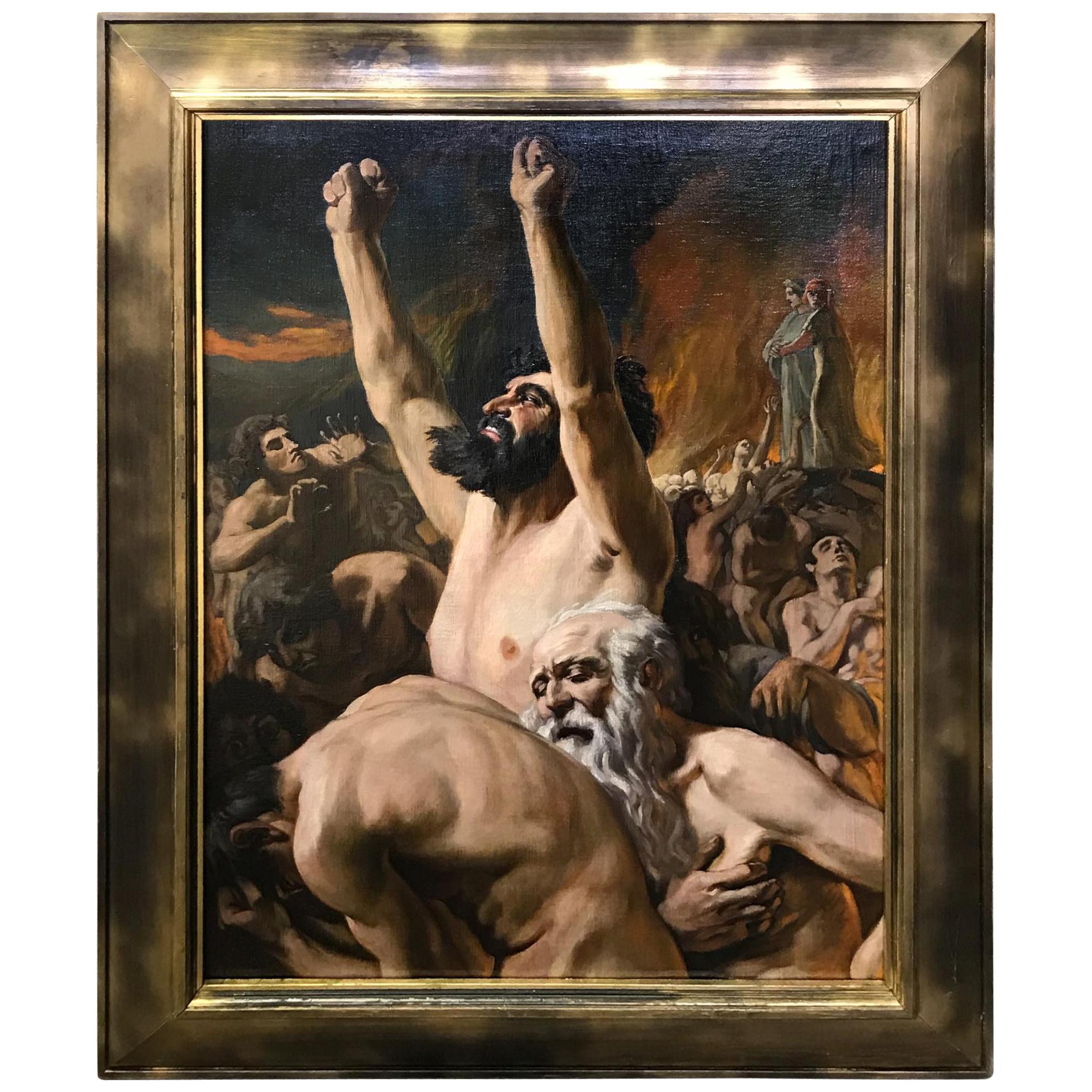 Paul Bürck Dante and Virgil For Sale