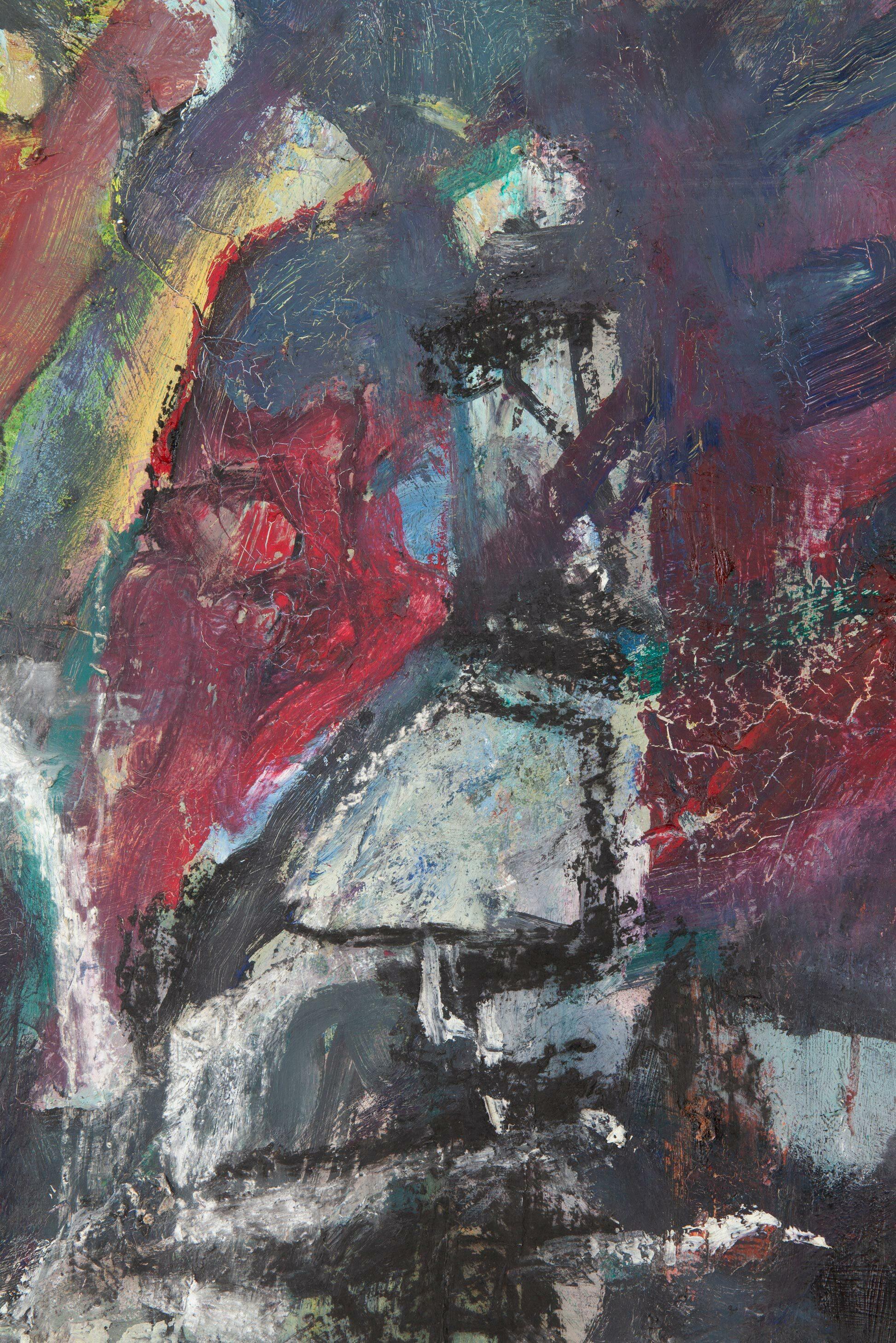 Untitled (B) – Painting von Paul Burlin