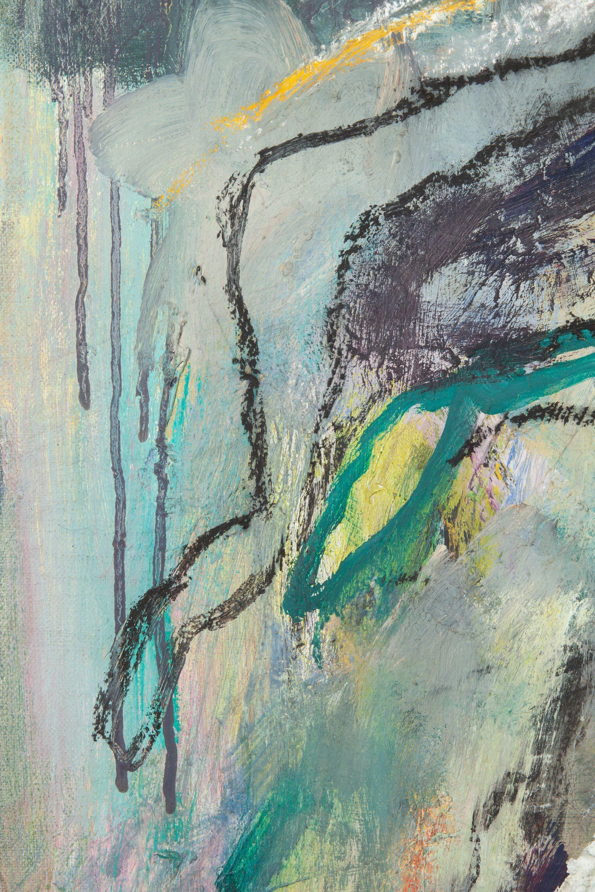 Untitled (B) (Abstrakt), Painting, von Paul Burlin