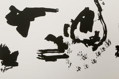 Serigrafía expresionista abstracta de Paul Burlin 1968