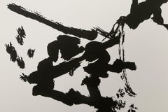 Number 4 from Drawings Portfolio, Abstract Minimalist Screenprint by Paul Burlin