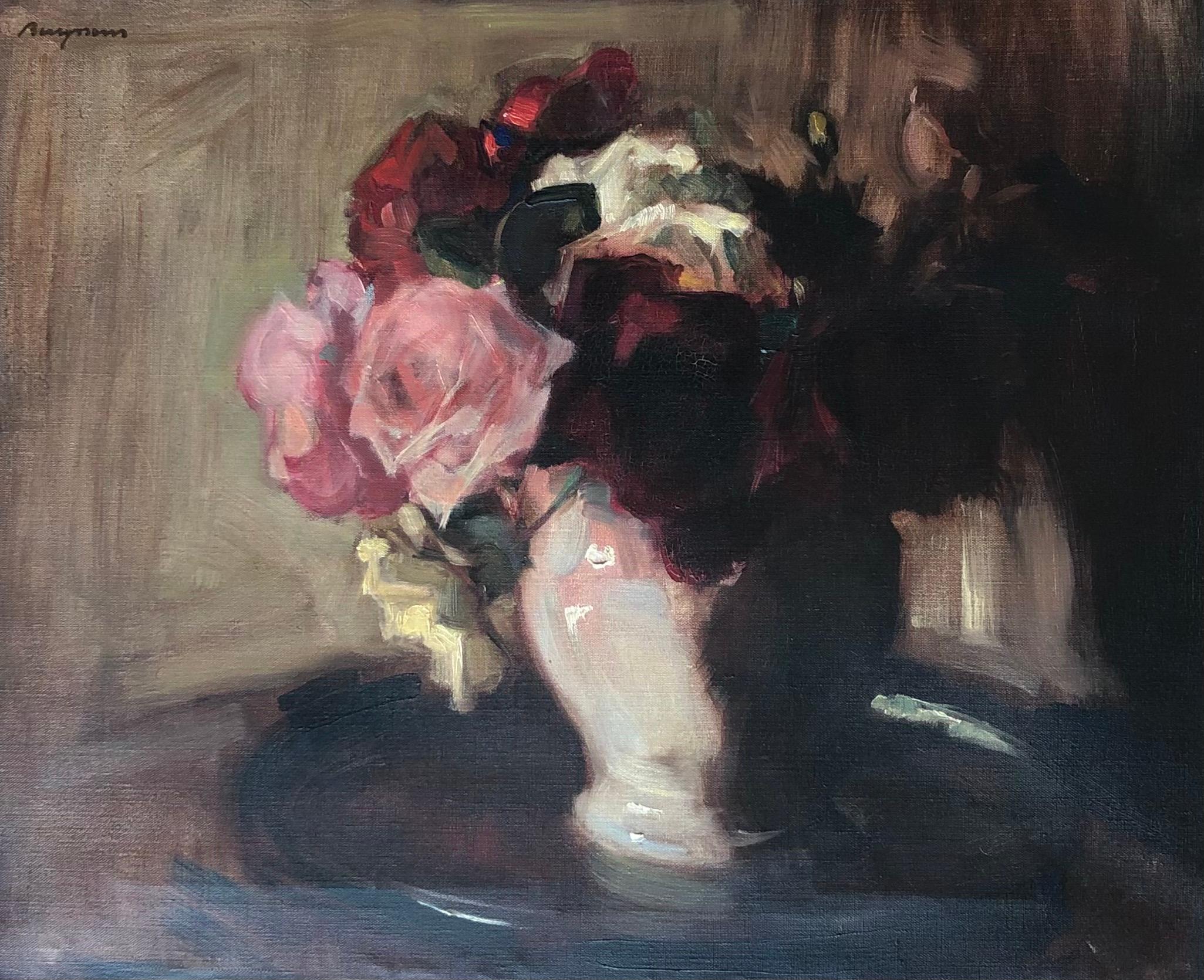 Paul Buyssens Still-Life Painting - Bouquet of roses