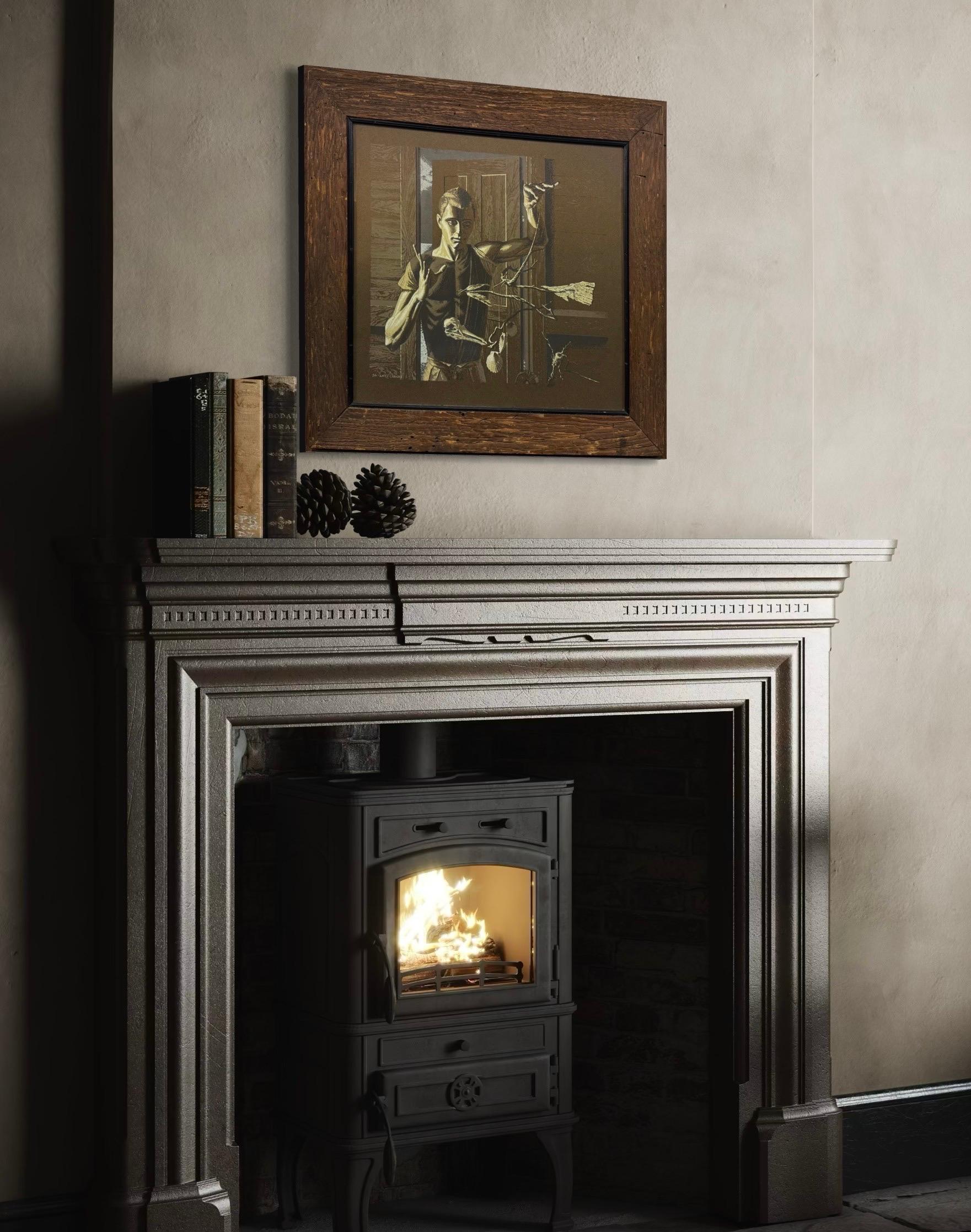 “Mobile (The Inventor), 1953” Paul Cadmus Magical Realism Serigraph Signed en vente 5