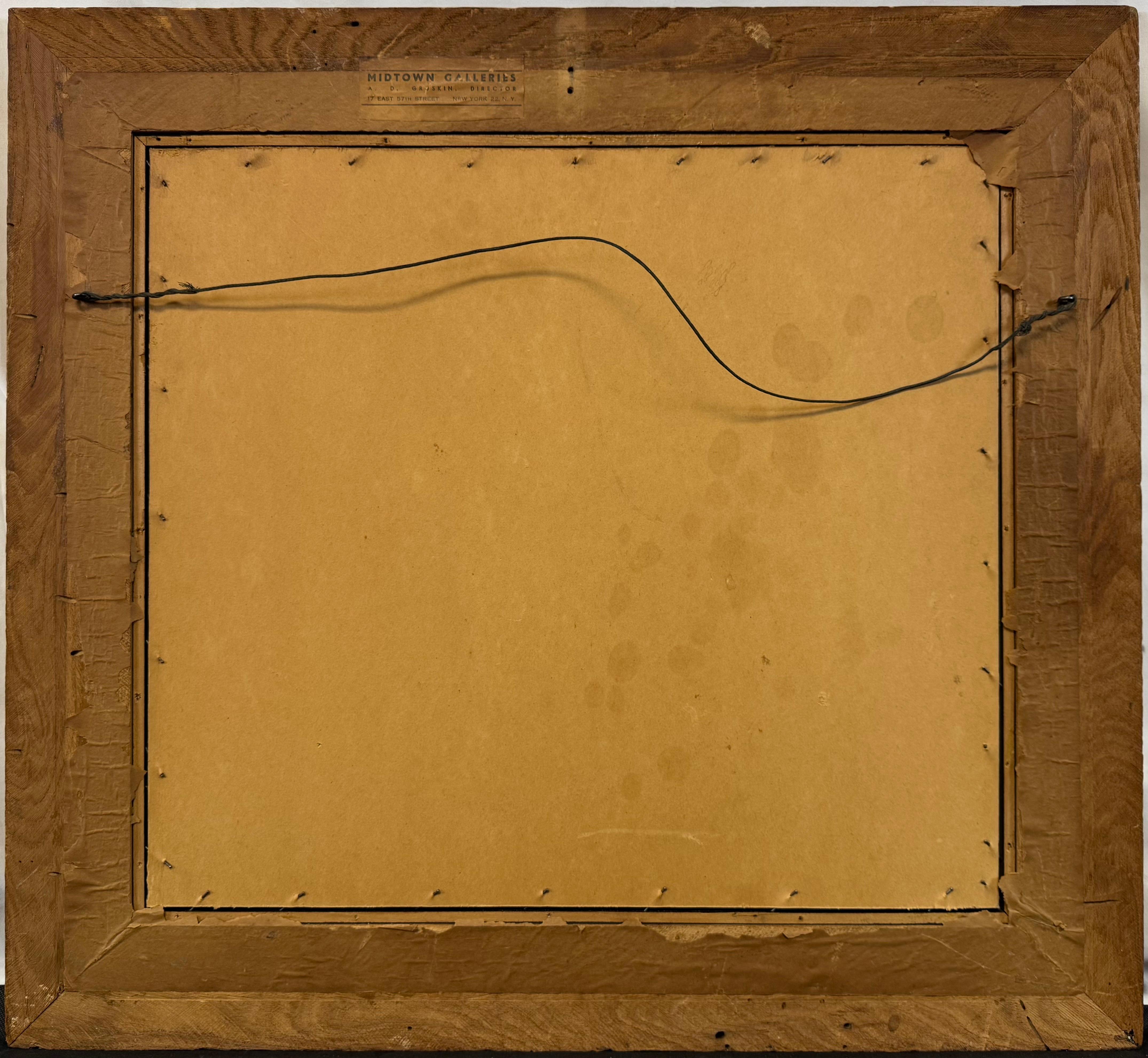 “Mobile (The Inventor), 1953” Paul Cadmus Magical Realism Serigraph Signed en vente 7