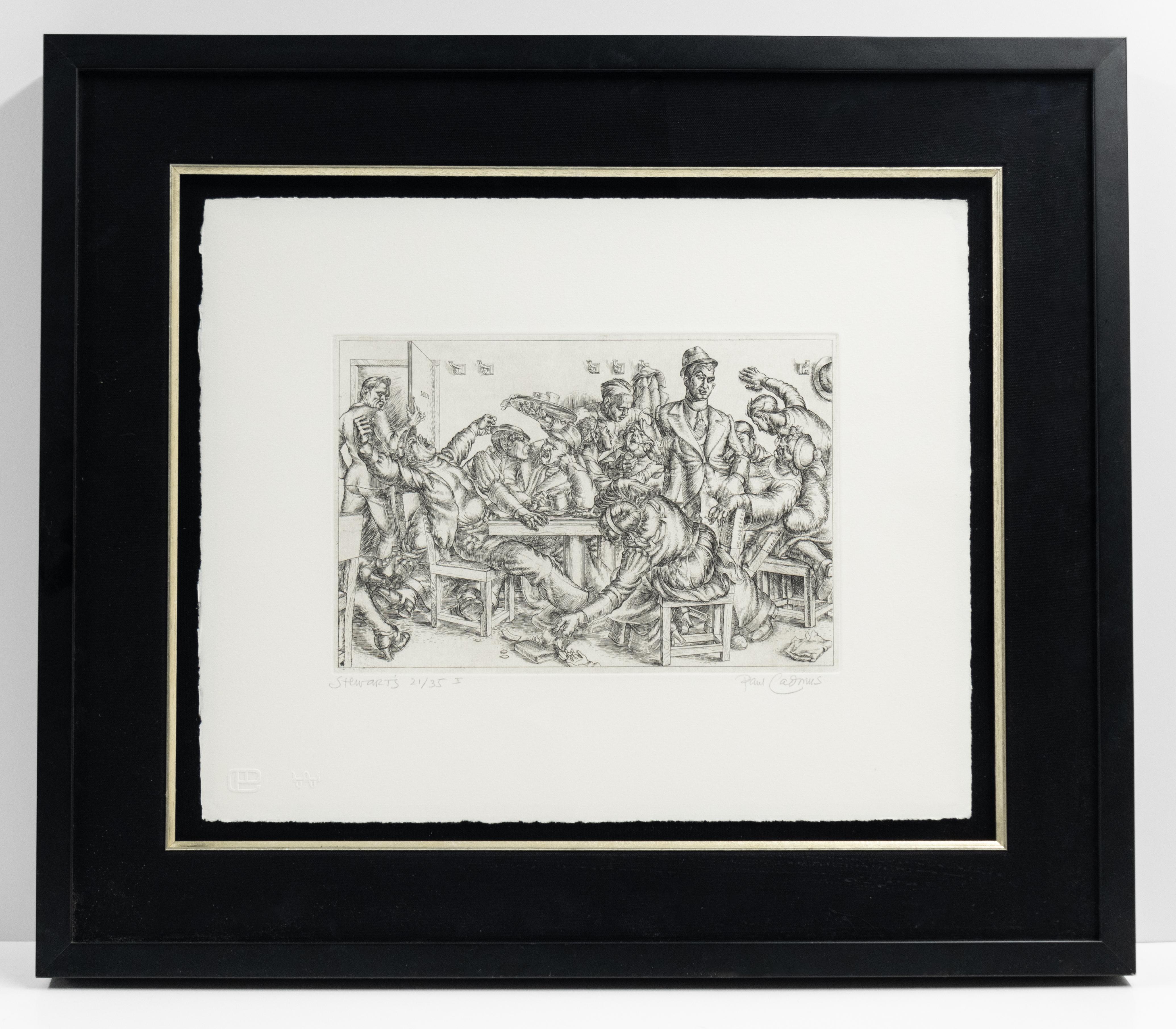 Stewart's - Print by Paul Cadmus