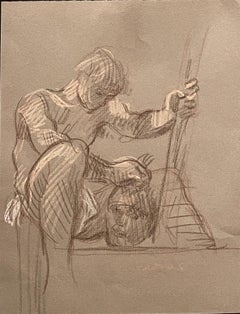 STUDY FOR "DAVID AND GOLIATH"