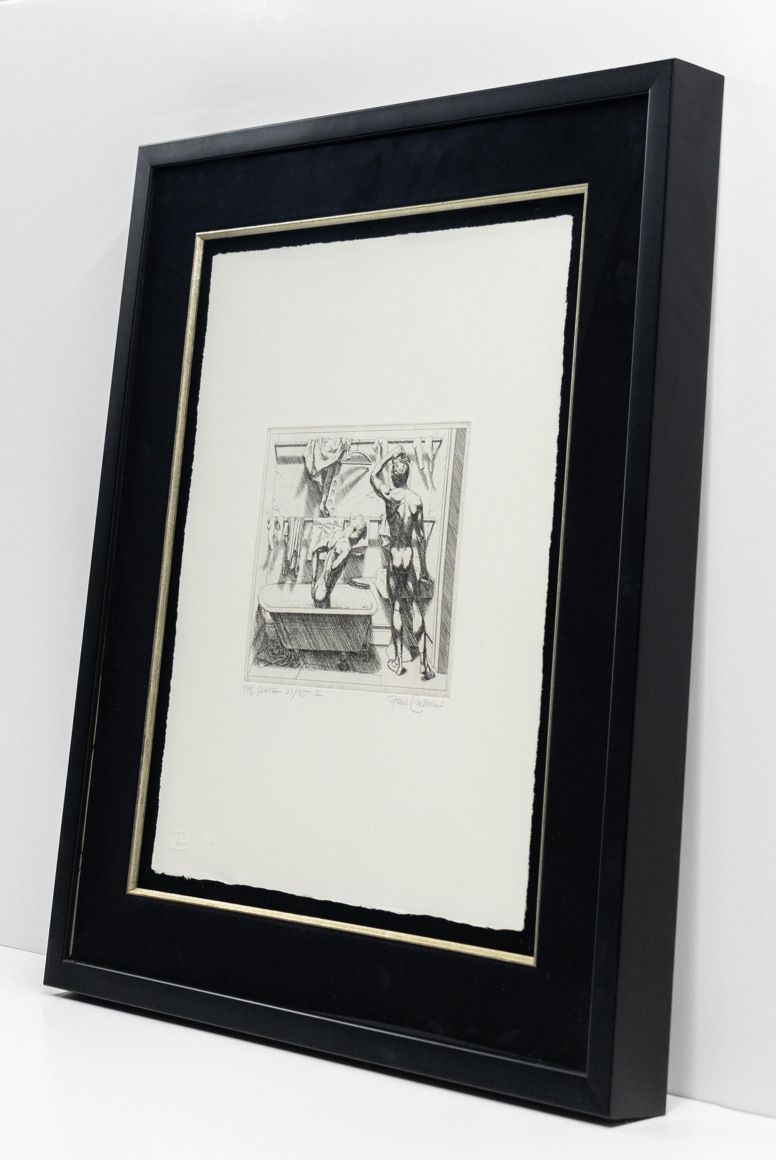 The Bath - Contemporary Print by Paul Cadmus