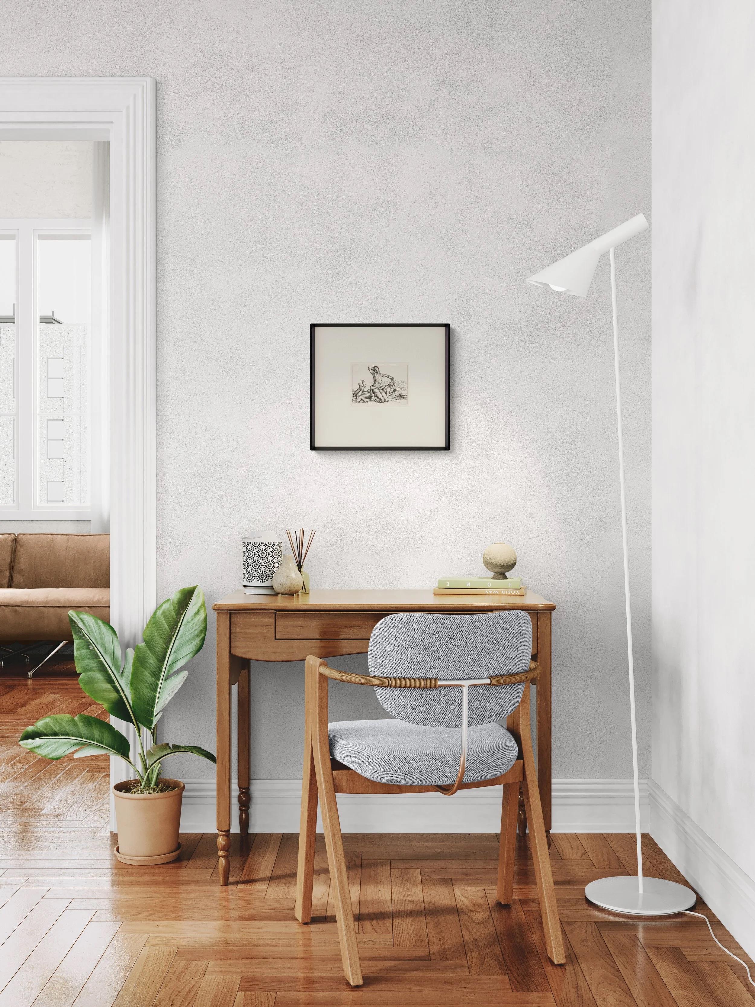 Two Boys on a Beach No.1 - American Realist Print by Paul Cadmus