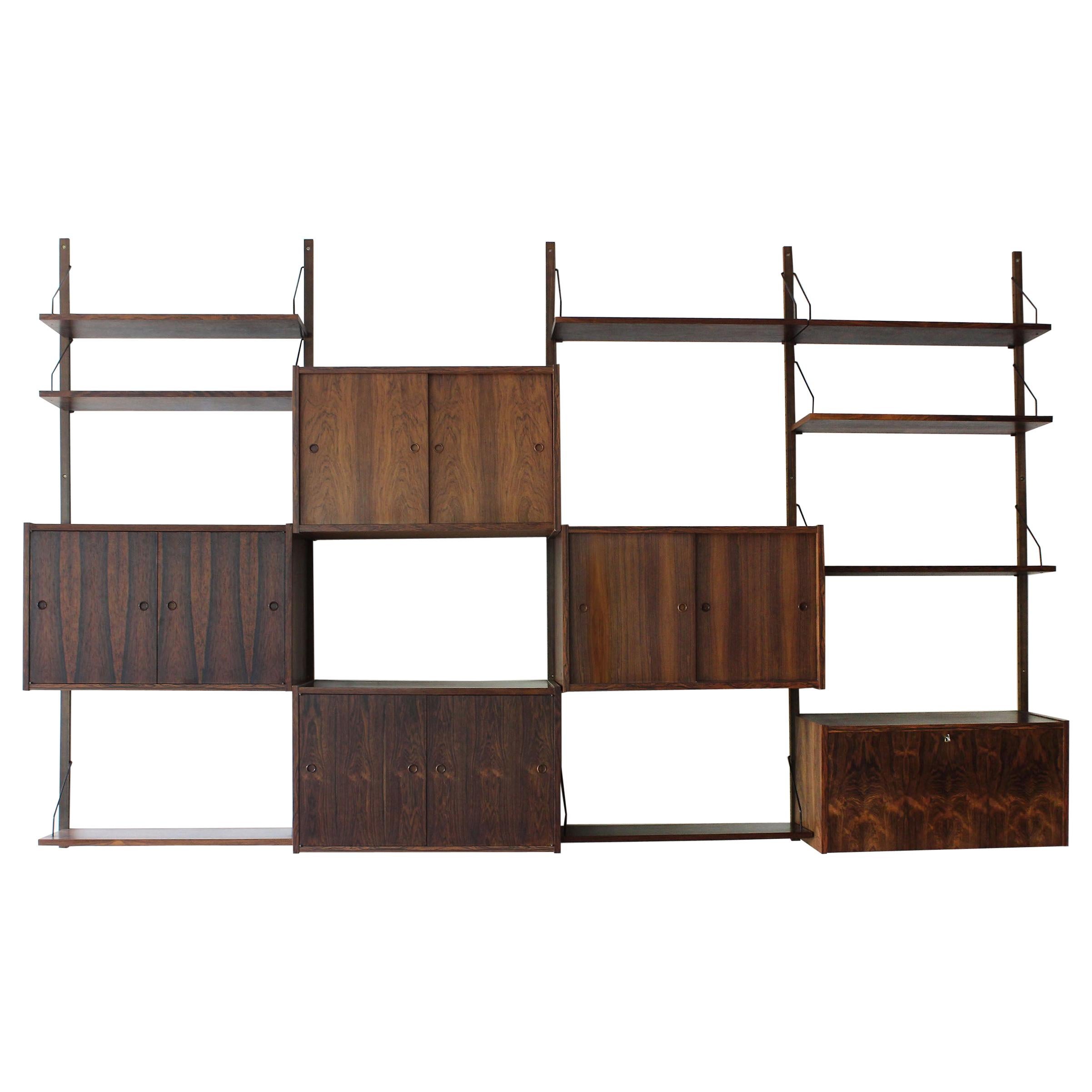 Paul Cadovious Rosewood Wall Unit For Sale