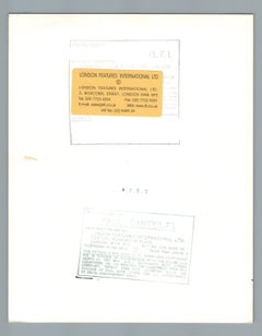 Angus Young Performing on Stage with AC/DC Vintage Original Photograph