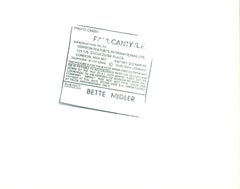 Bette Midler Performing on Stage Vintage Original Photograph