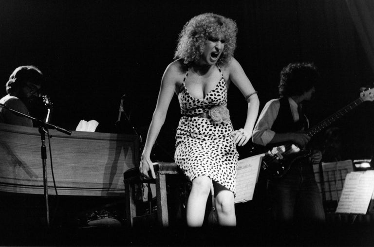 Paul Canty - Bette Midler Performing on Stage Vintage Original Photograph  For Sale at 1stDibs | bette midler young, young bette midler, bette midler  young photos