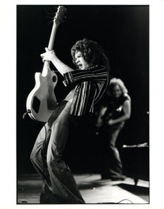 Eddie Van Halen Leaning Back Vintage Original Photograph