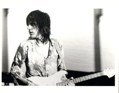 Jeff Beck Looking Away Vintage Original Photograph