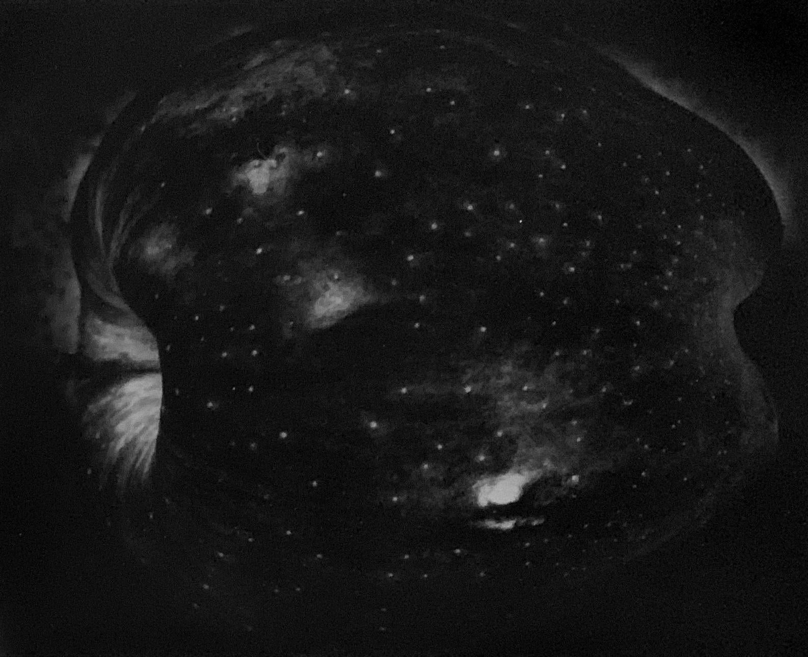 Black and White Photograph Paul Caponigro - Galaxy Apple, New York City