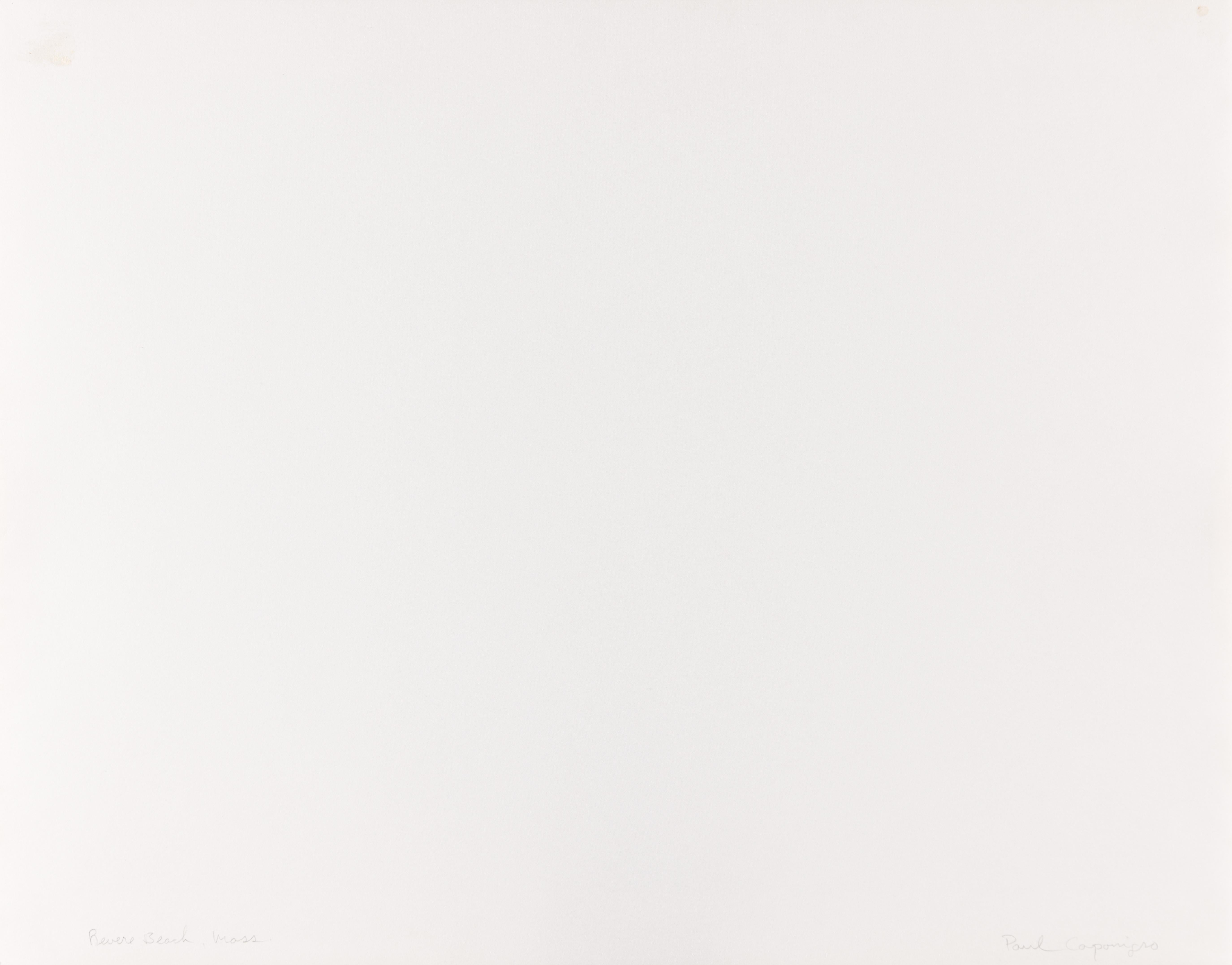 Spiaggia di Revere, MA - Photograph Astratto di Paul Caponigro